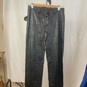 Boohoo Leather Pants with tags still on